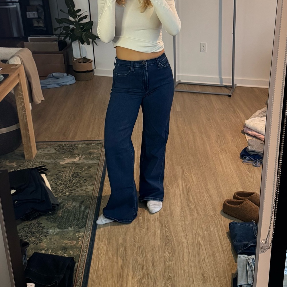 Just black denim flare jeans - Picture 5 of 6